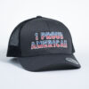Style _ 6606 Yupoong Classics Retro Trucker Cap CHARCOAL BLACK WITH OFFICIAL LOGO (2)