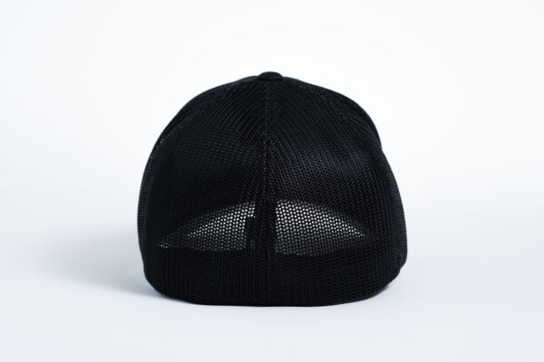 Style _ C812 Port Authority® Flexfit® Mesh Back Cap BLACK with BLACK MESH WITH OFFICIAL LOGO (3)