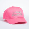 Style _ CP80 –Port _ Company® Six-Panel Twill Cap PINK ALL SILVER TEXT (2)