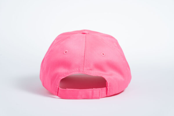 Style _ CP80 –Port _ Company® Six-Panel Twill Cap PINK ALL SILVER TEXT (3)
